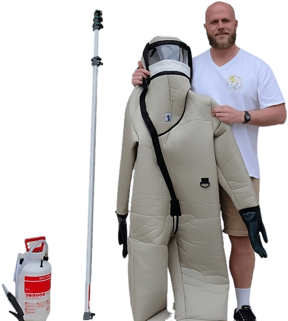 Photo de Boris Belouet. Professionnel du traitement de nids de frelons et de guêpes sur Béziers et ses alentours